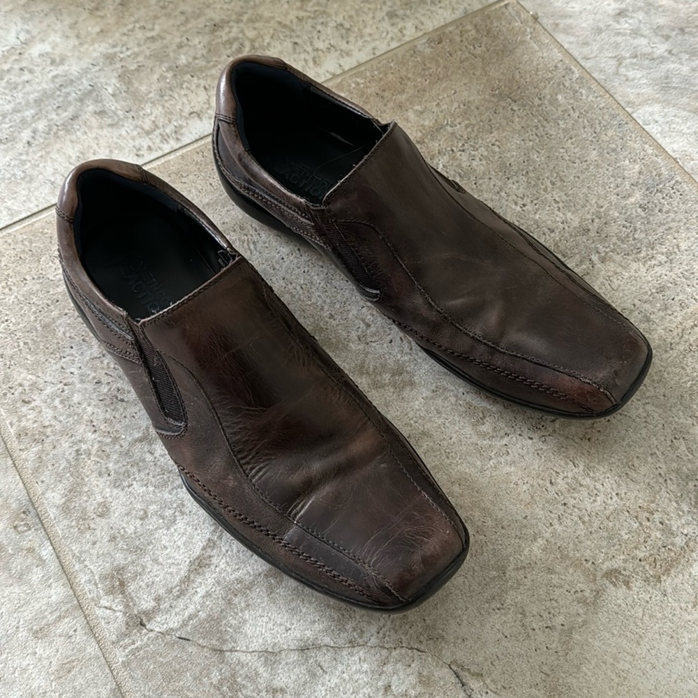Kenneth Cole Reaction leather dress shoes - US 10